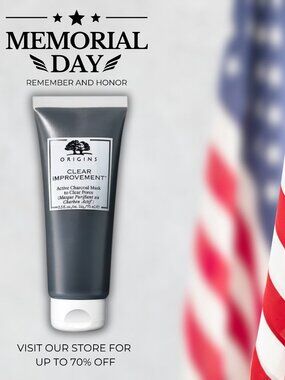 Origins Clear Improvement Active Charcoal Mask To Clear Pores 2.5oz/75ml